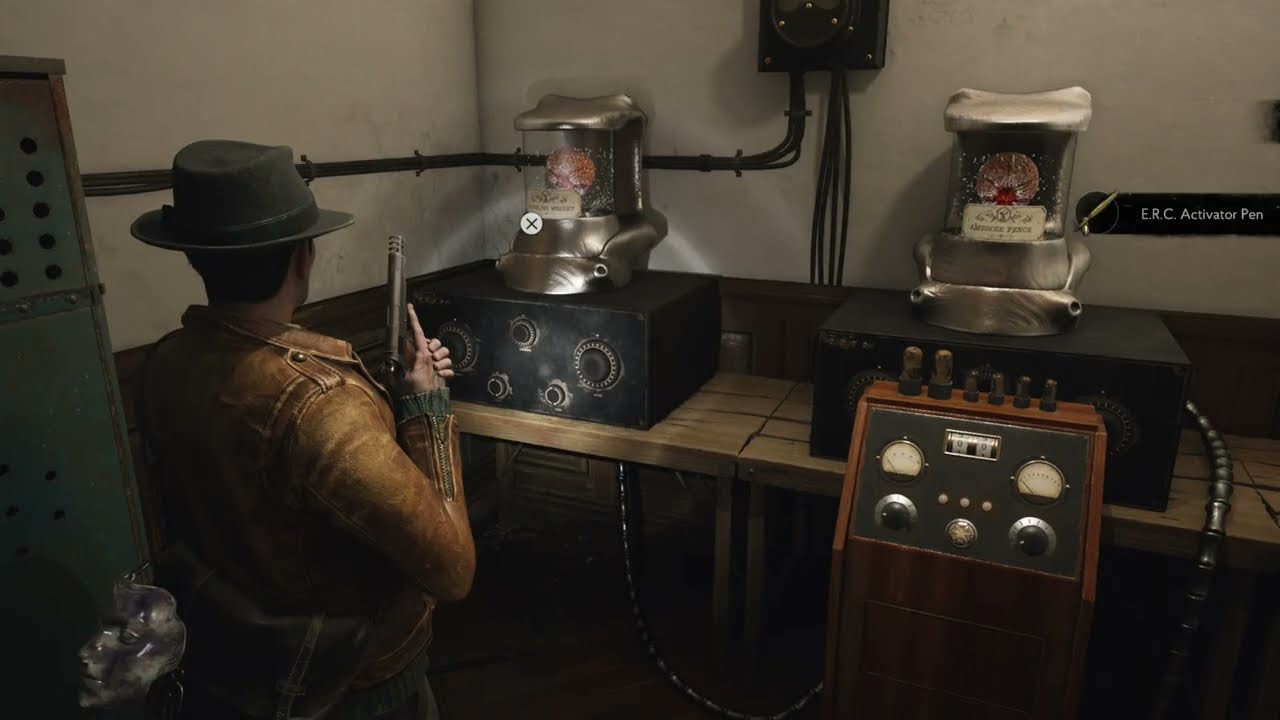 Wireless Room Brain Puzzle Solution - The Sinking City 2 (PS5 Pro)
