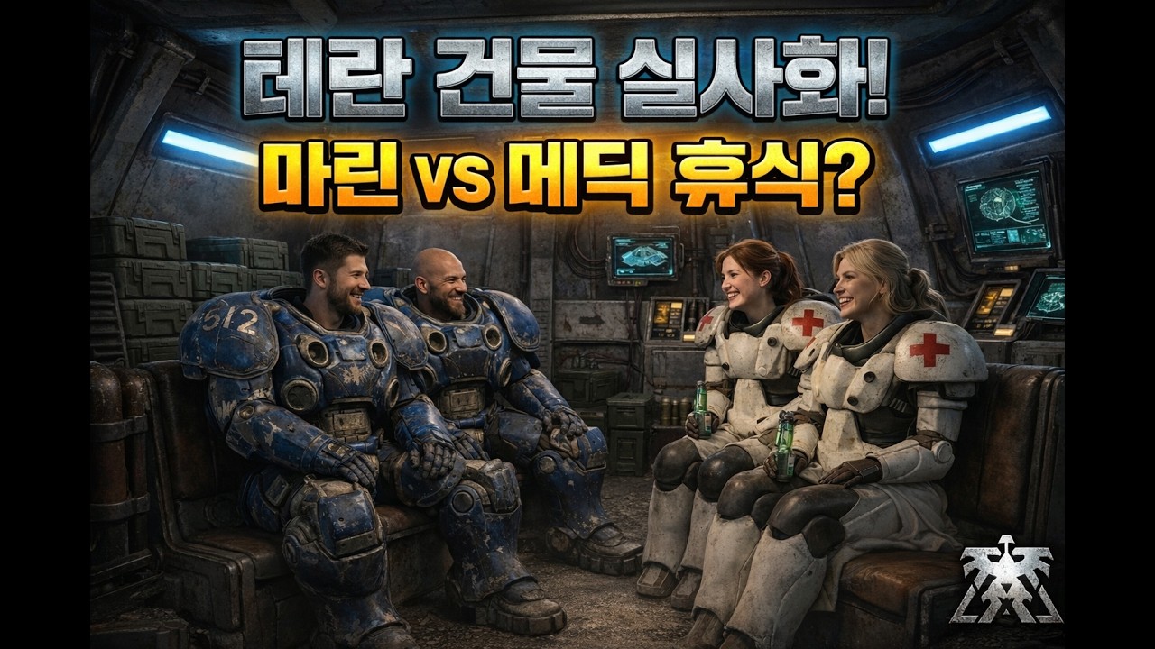 스타크래프트 테란 건물 실사화 #스타크래프트 #starcraft #테란
