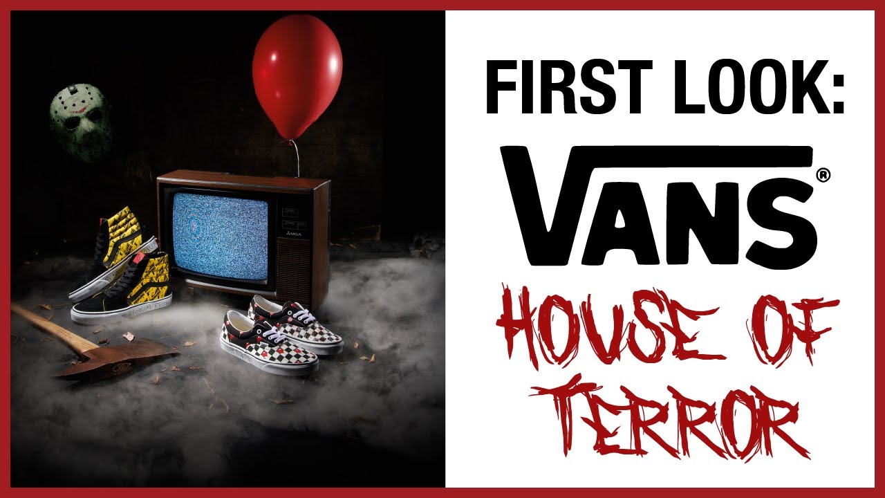 FIRST LOOK: Vans House of Terror Collection (Horror Movies Series)