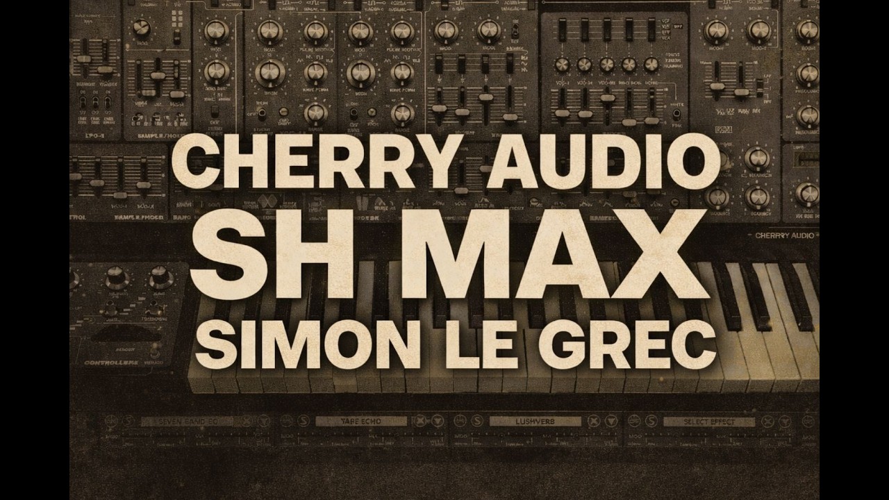 Roland SH-5, SH-7, SH-3A IN ONE - Cherry Audio SH MAX