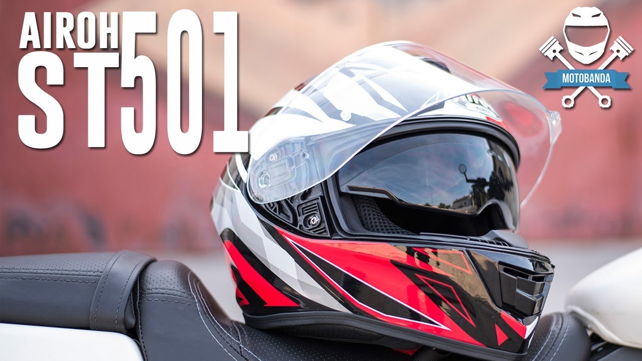 Airoh ST501 - Kompozyt, Blenda i zapięcie DD czyli Włoski Sport-Touring