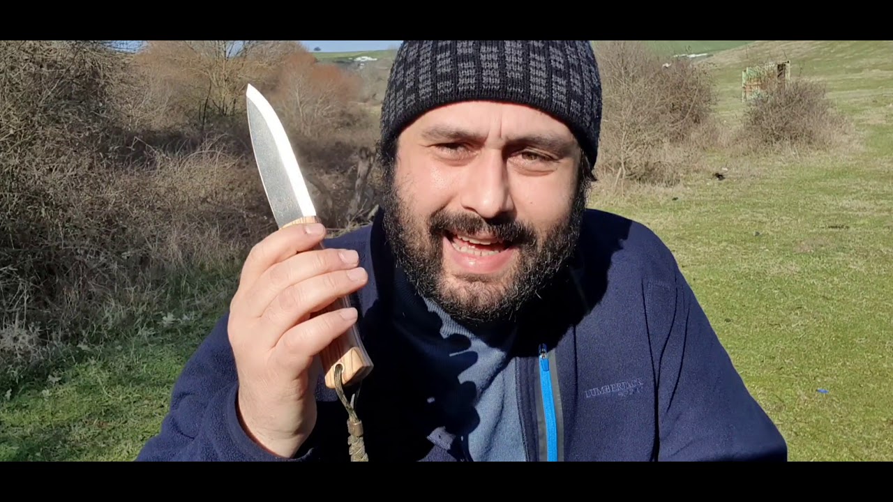 N690 Kamp Bıçağı Test Ve Tanıtım. Starknifetr Kasırga Modeli.