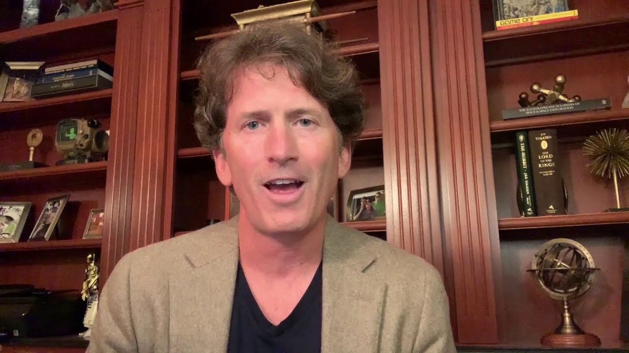 Bethesda's Todd Howard Accepts The Develop Star Award 2020