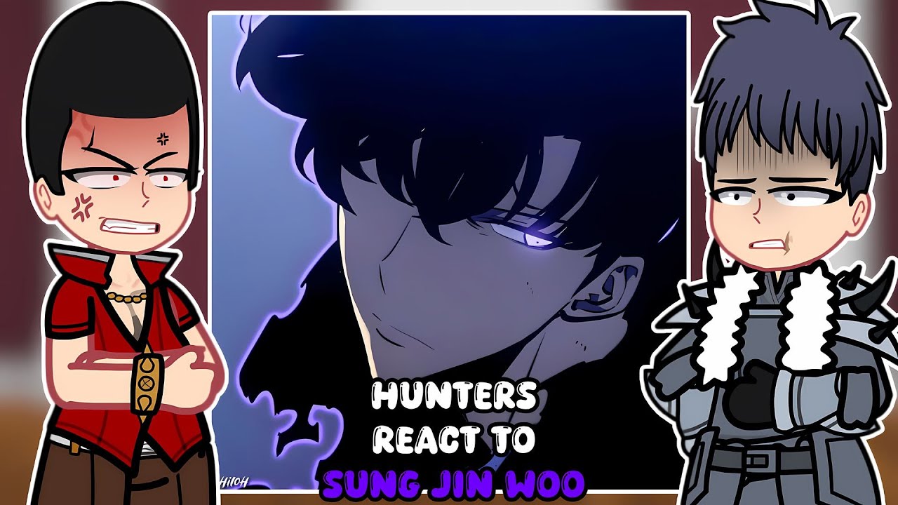 Hunters react to Sung Jin Woo | SEASON 2 | Solo Leveling | GACHA REACT