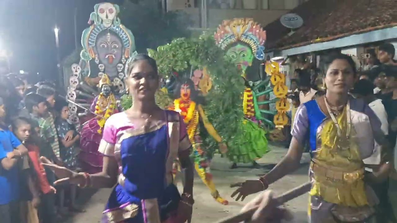 Kalika dance Bala Ganapathi events at gopalapuram#jathara#viralvideo #trending @balaganapathievent 
