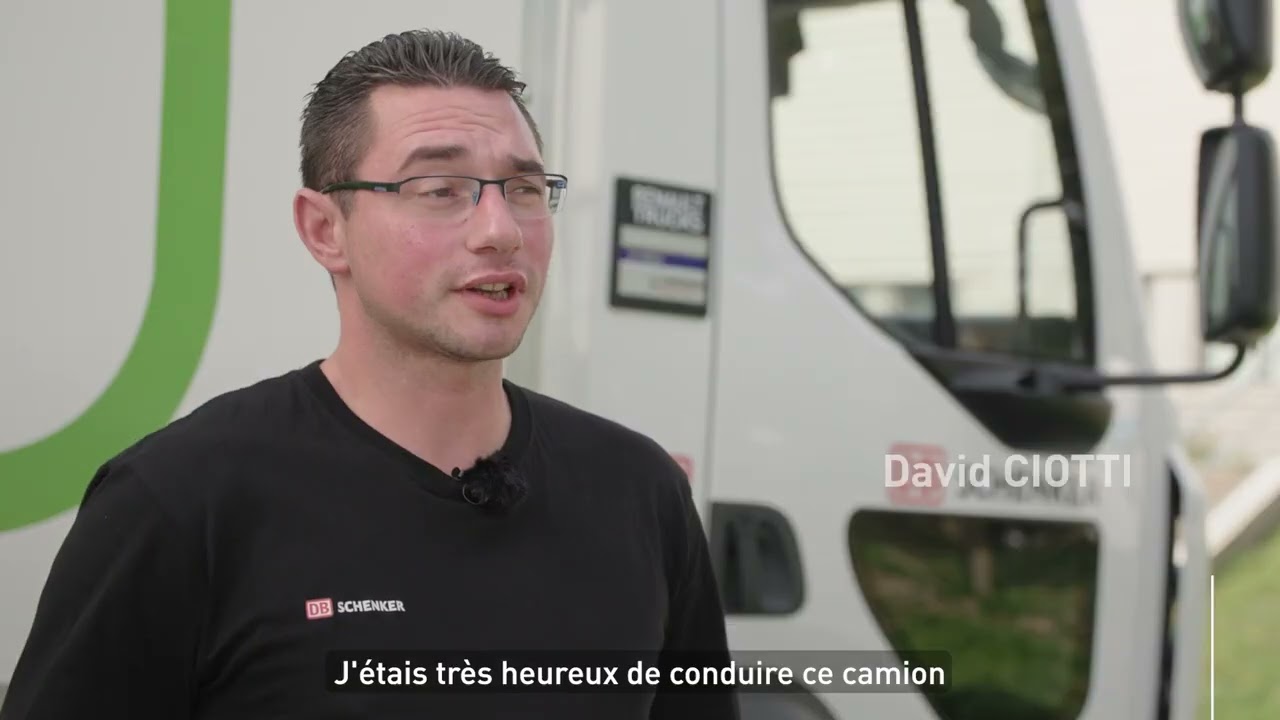 Déploiement des premeirs camions 100 % électriques au sein de l'agence DB Schenker de Nantes