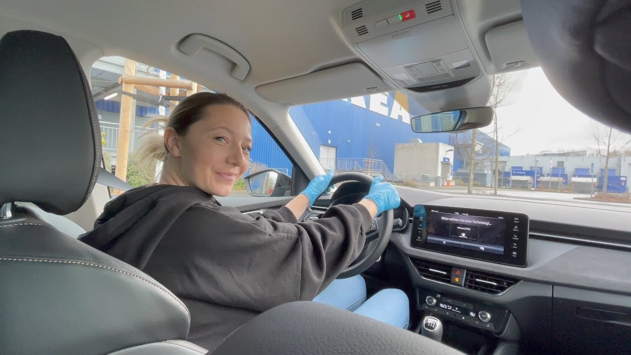 REALISTIC ASMR DRIVING SOUNDS 🚙 DRIVING IN REVERSE WITH PEDAL CAM | ASMR DENISE