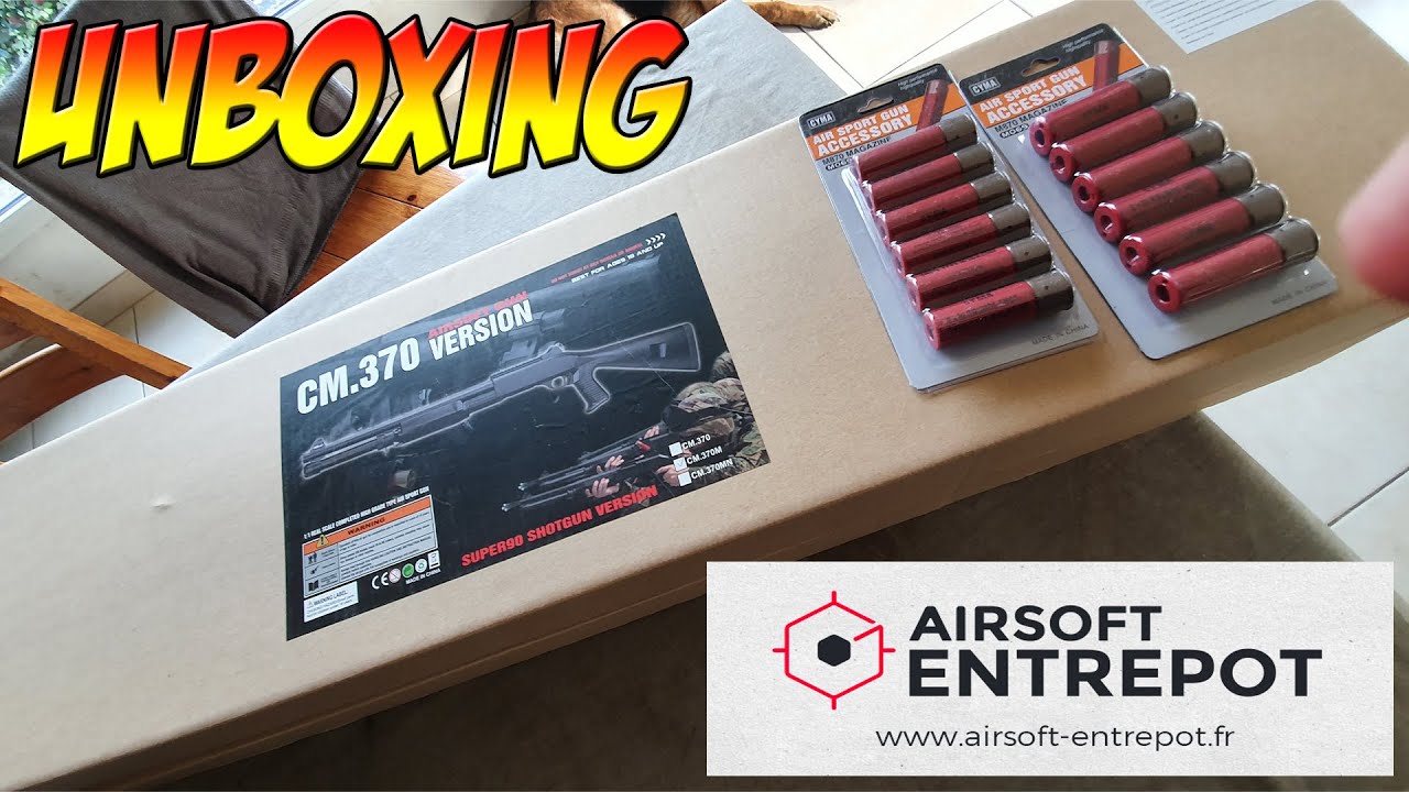 UNBOXING AIRSOFT DE CHEZ AIRSOFT ENTREPOT [FR]