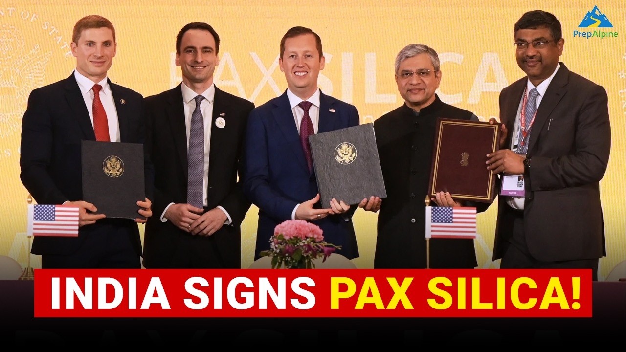 The End of China’s Monopoly? India Signs Historic Pax Silica Deal! | Flash News
