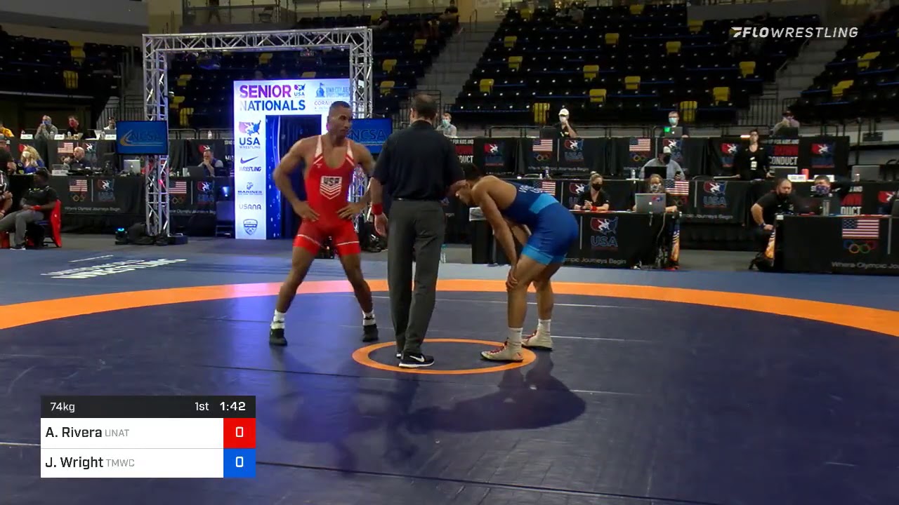74 Kg Consolation Anthony Rivera Unattached Vs Jacob Wright TMWC Valley RTC