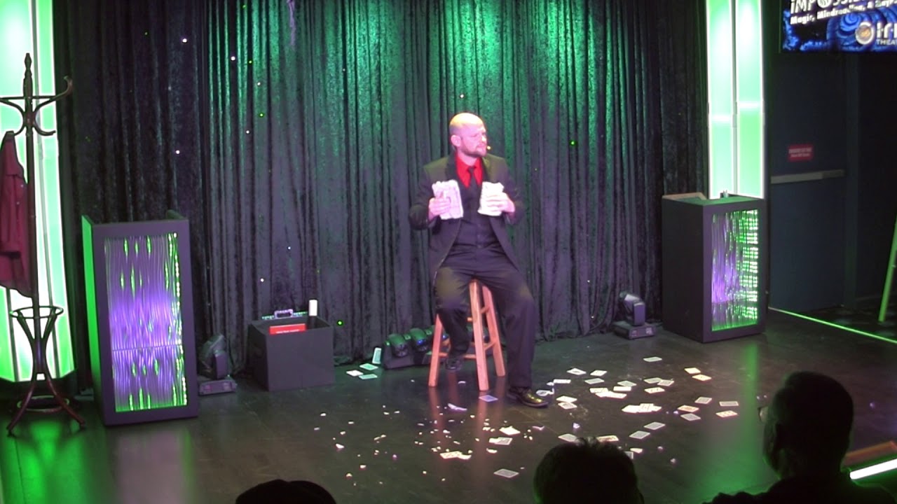 Torn and Restored Newspaper Magic Trick in Pigeon Forge, Tennessee