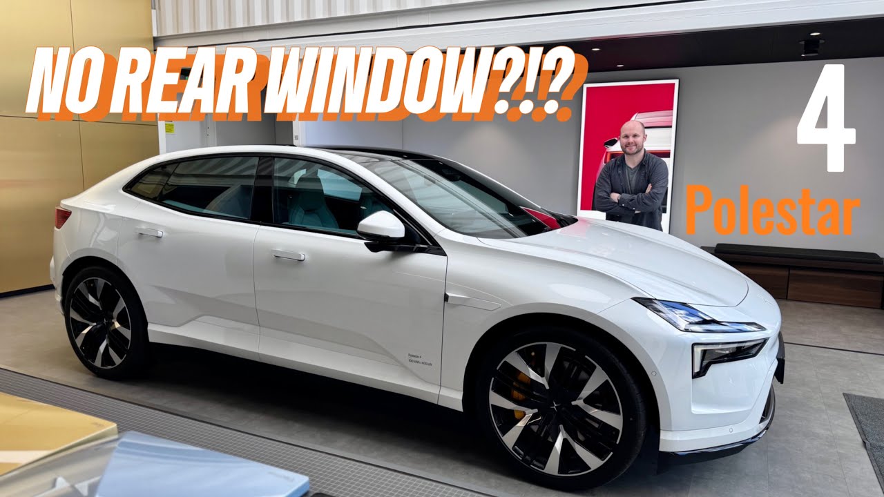 Обзор Polestar 4 | Первый взгляд на этот великолепный электромобиль!