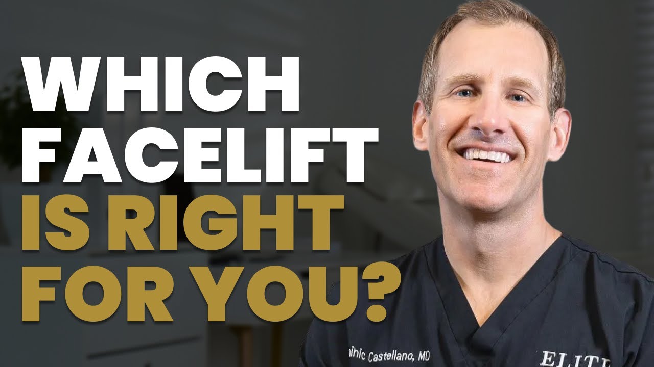 Types of Facelifts: Which One Is Right for You?
