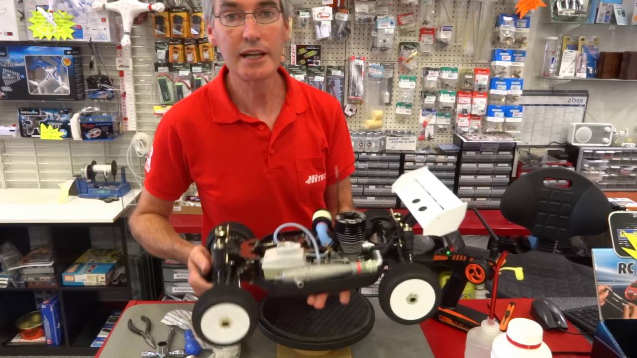 2è partie : démarrage voiture thermique radiocommandée