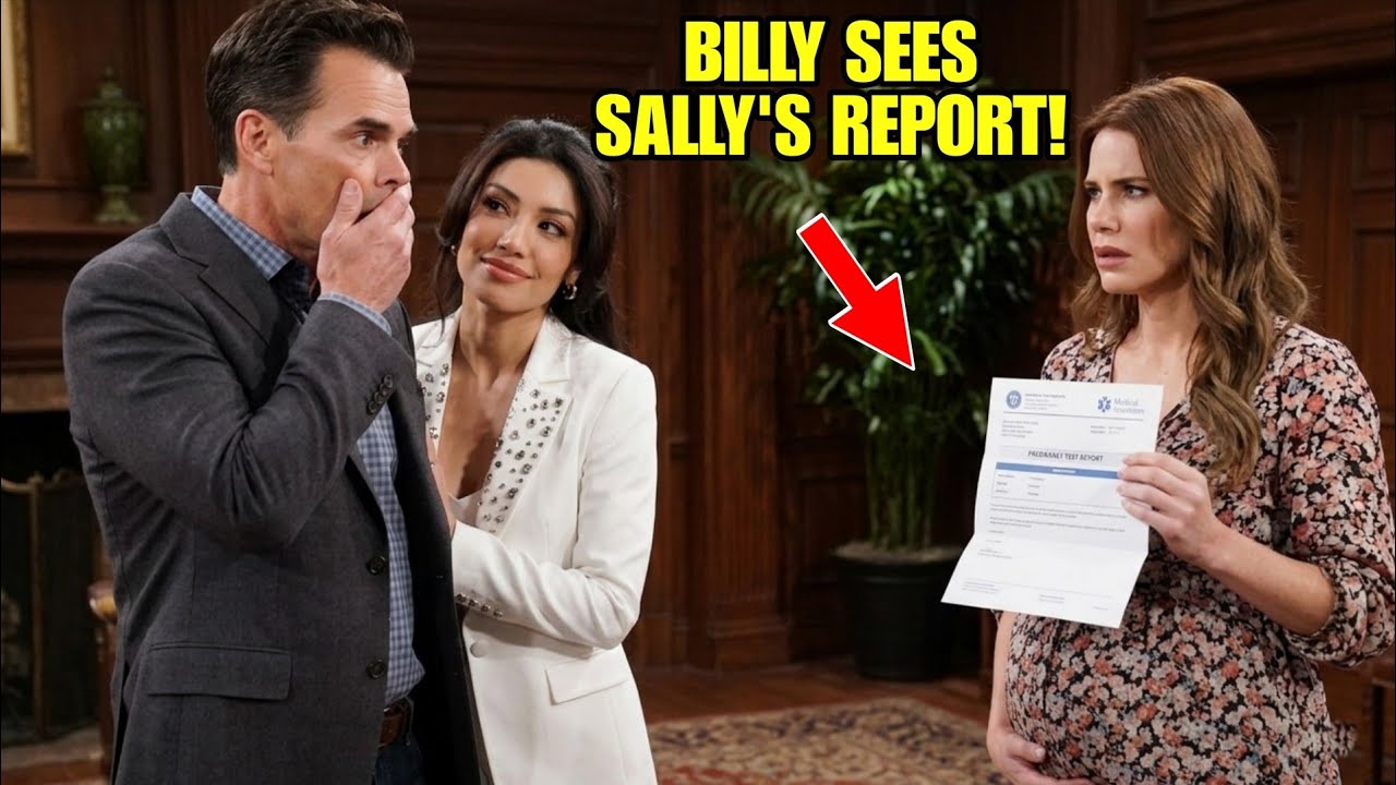 Y&R FULL EPISODE: Billy Sees Sally's Pregnancy Report&mdash;His Shocking Reaction Changes Everything!