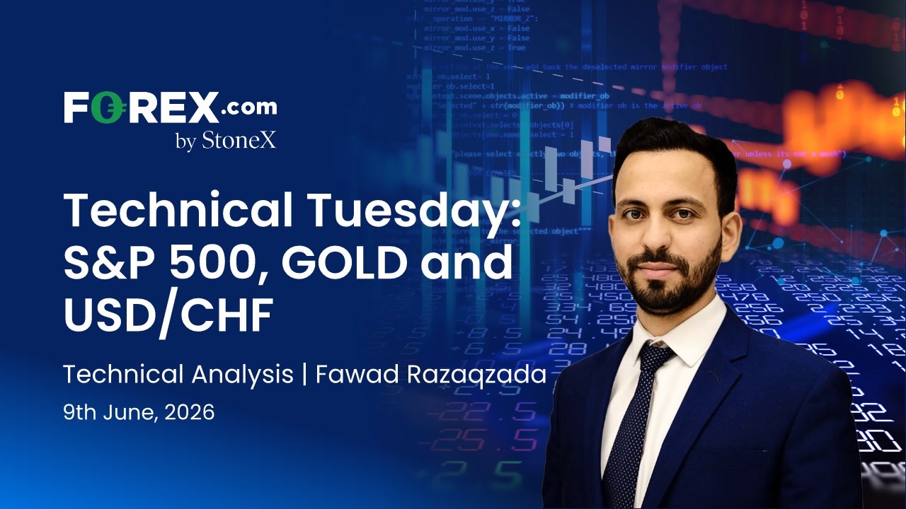 Технический вторник: S&P 500, золото и USD/CHF