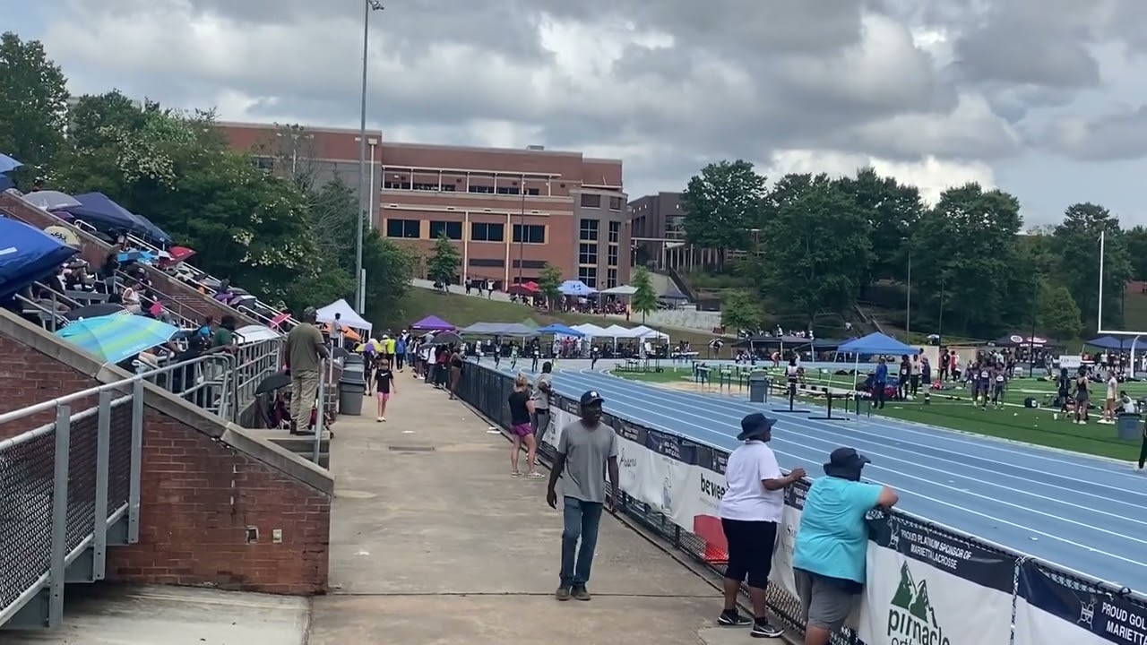 Georgia Games Championships 13-14 Boys 200m Heat 4 Marietta HS Marietta Georgia