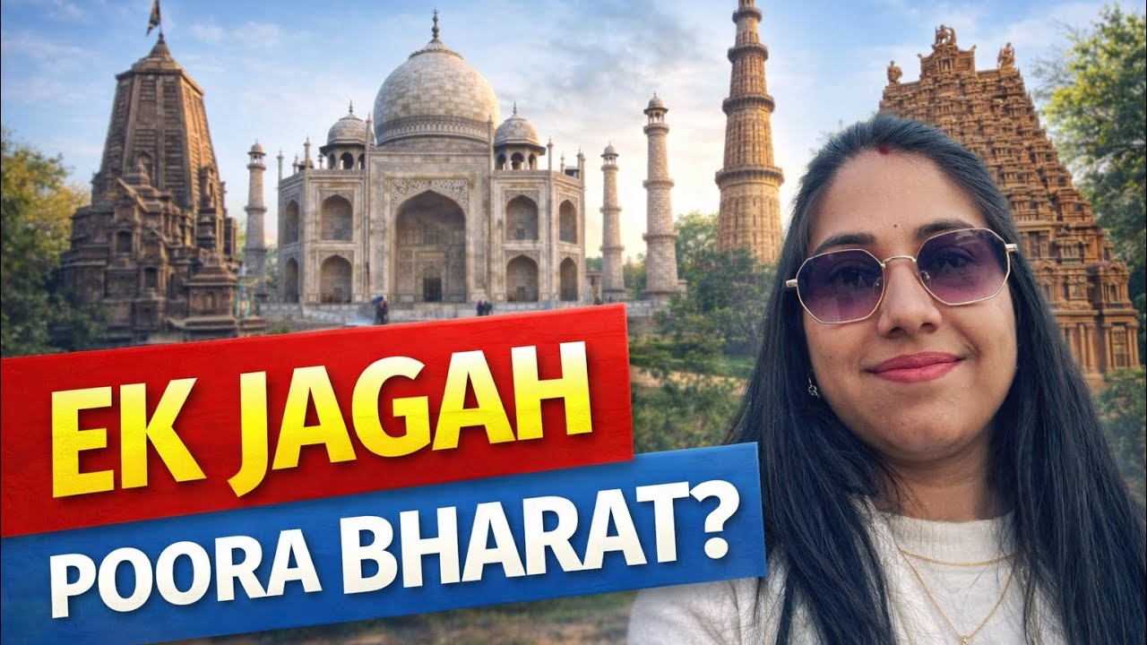 Delhi Me Poora Bharat? 😲 | Bharat Darshan Park Full Tour 2026”#youtubevideo #vlog 
