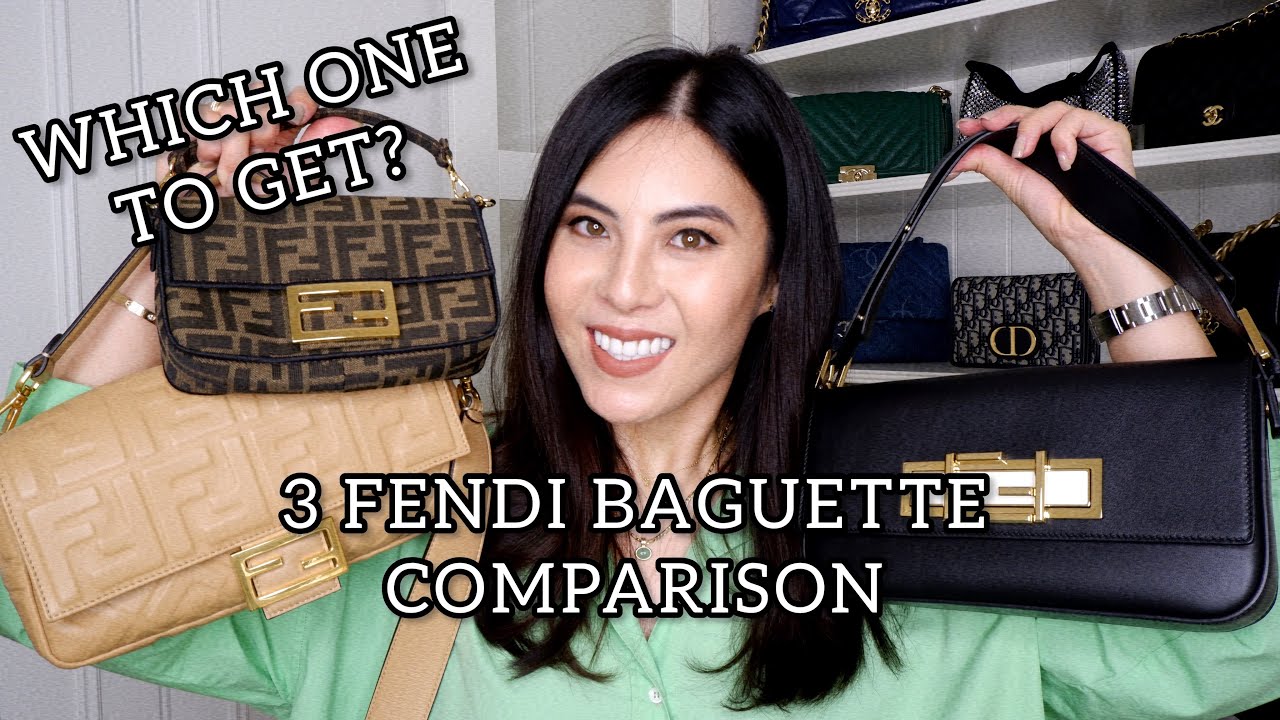 Fendi Baguette Review & Comparison-Medium vs Mini Baguette and More