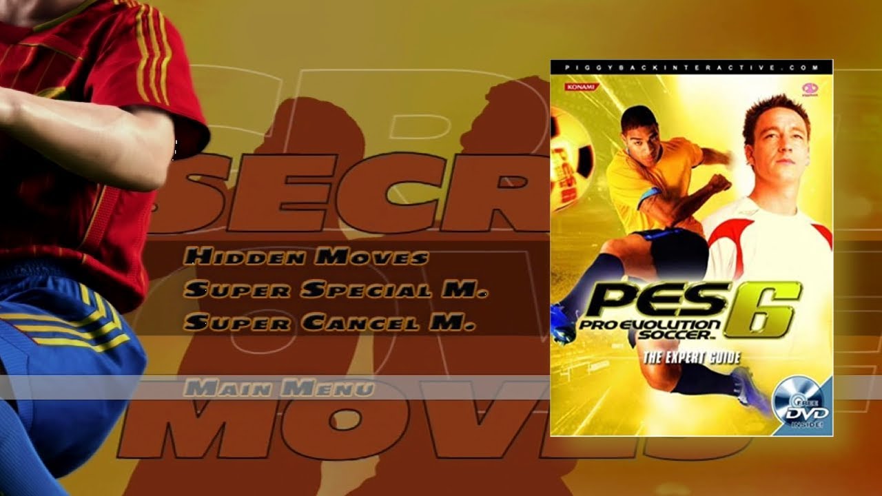 PES 6 Secret Moves - From the Expert Guide DVD by PiggyBack