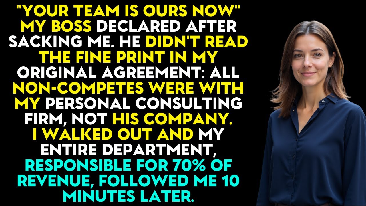 They Fired Me. I Took Their Entire Department.