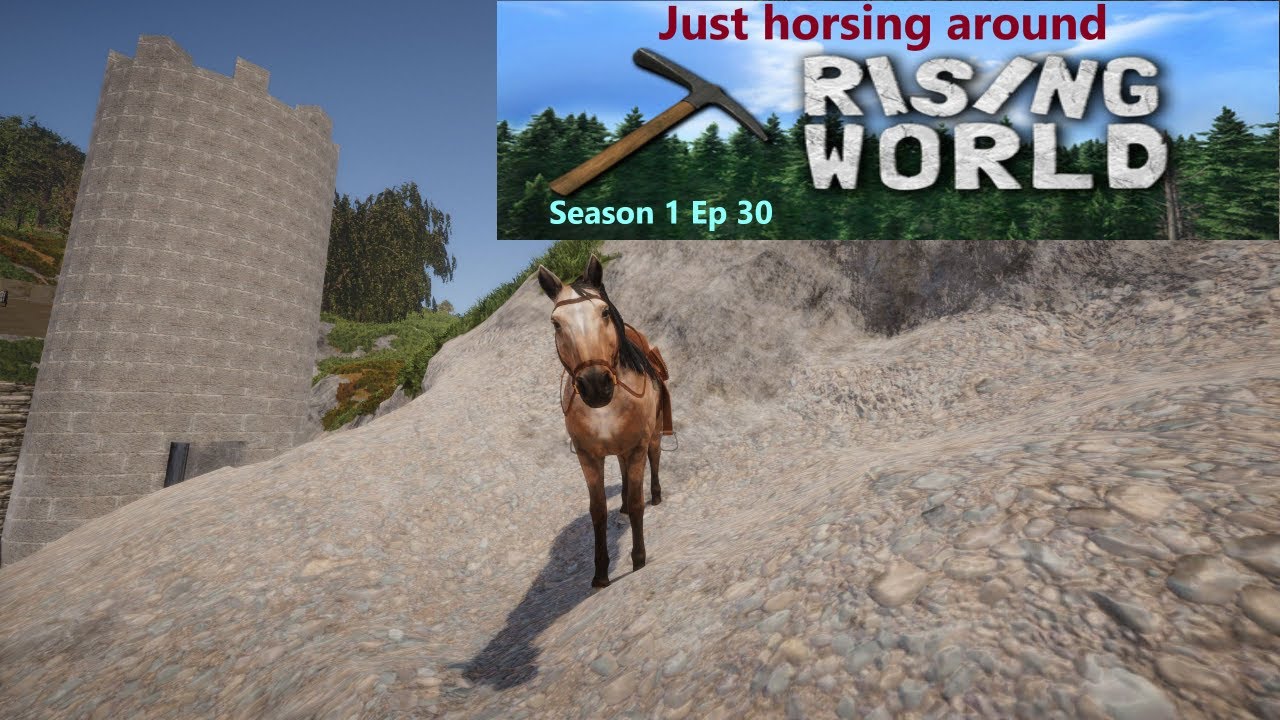 Rising World | S1E30 | Полы постеленны, дурачимся!
