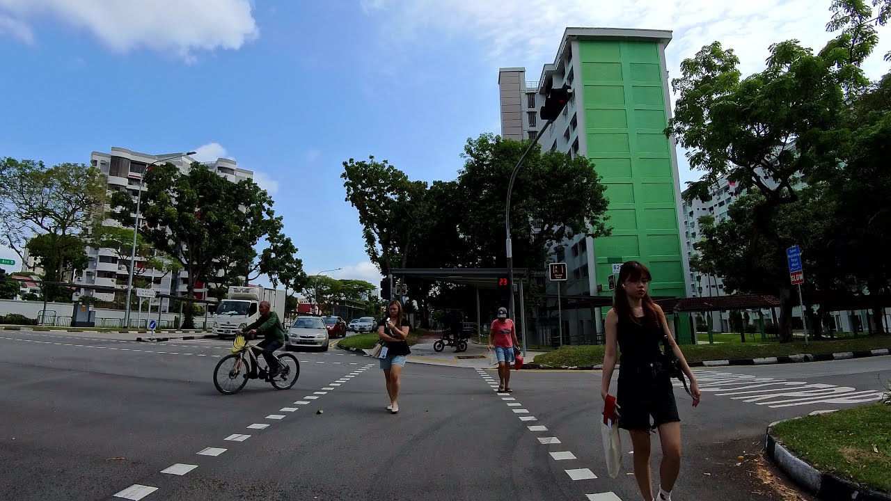 Weekday morning walk from Lentor MRT Station (TE5) to Yio Chu Kang MRT Station (NS15) | January 2026