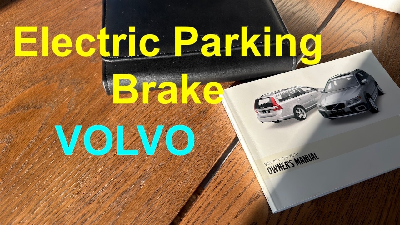 Hidden Electric Parking Brake feature on your Volvo. Must know!