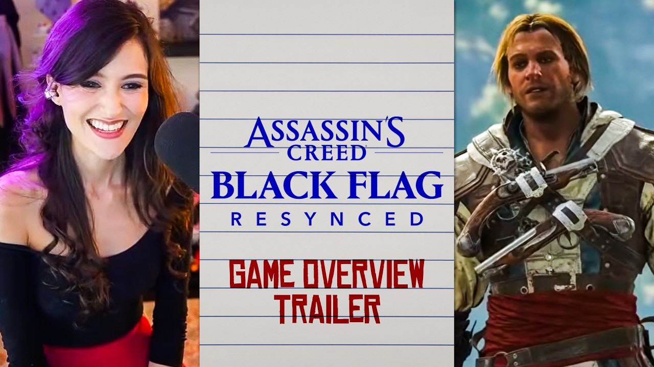 Luality reacts to Assassin's Creed Black Flag Resynced Trailer