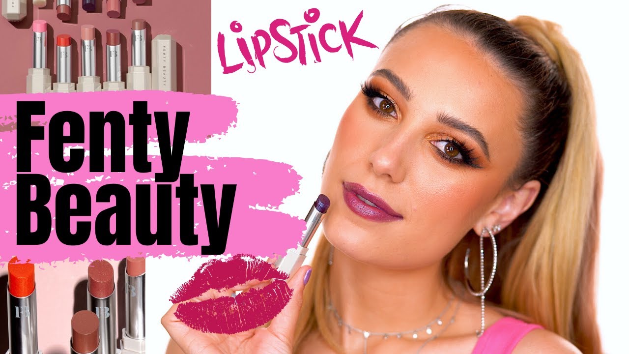 NEW Fenty Beauty Slip Shine Sheer Shiny Lipsticks | Victoria Lyn