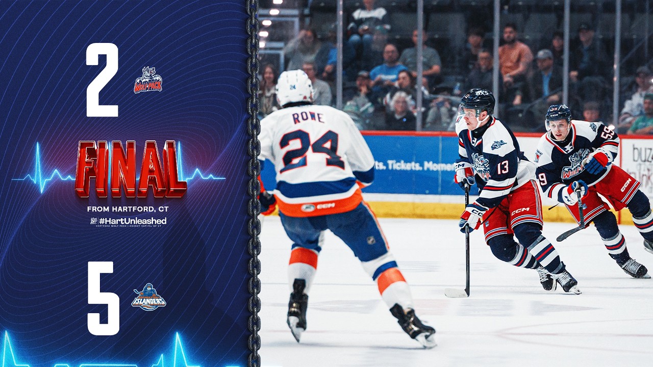 April 15, 2026 Hartford Wolf Pack vs Bridgeport Islanders