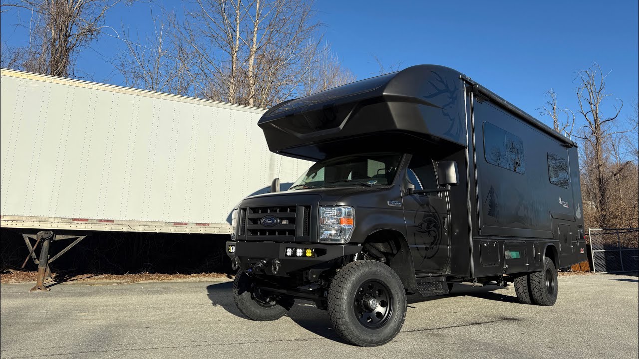 Black beauty! 2019 E450 4x4 Conversion