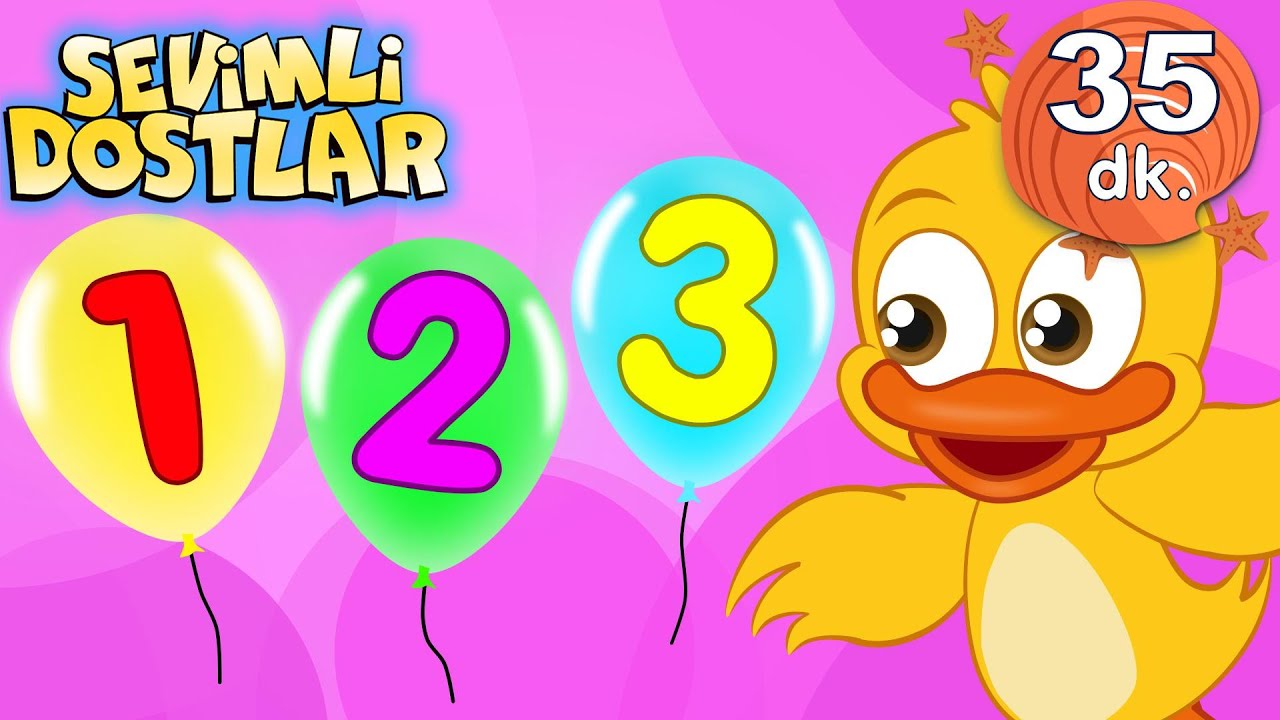 Sayılar Sevimli Dostlar Bebek Şarkıları | Çocuk şarkıları | Adisebaba TV Nursery Rhymes
