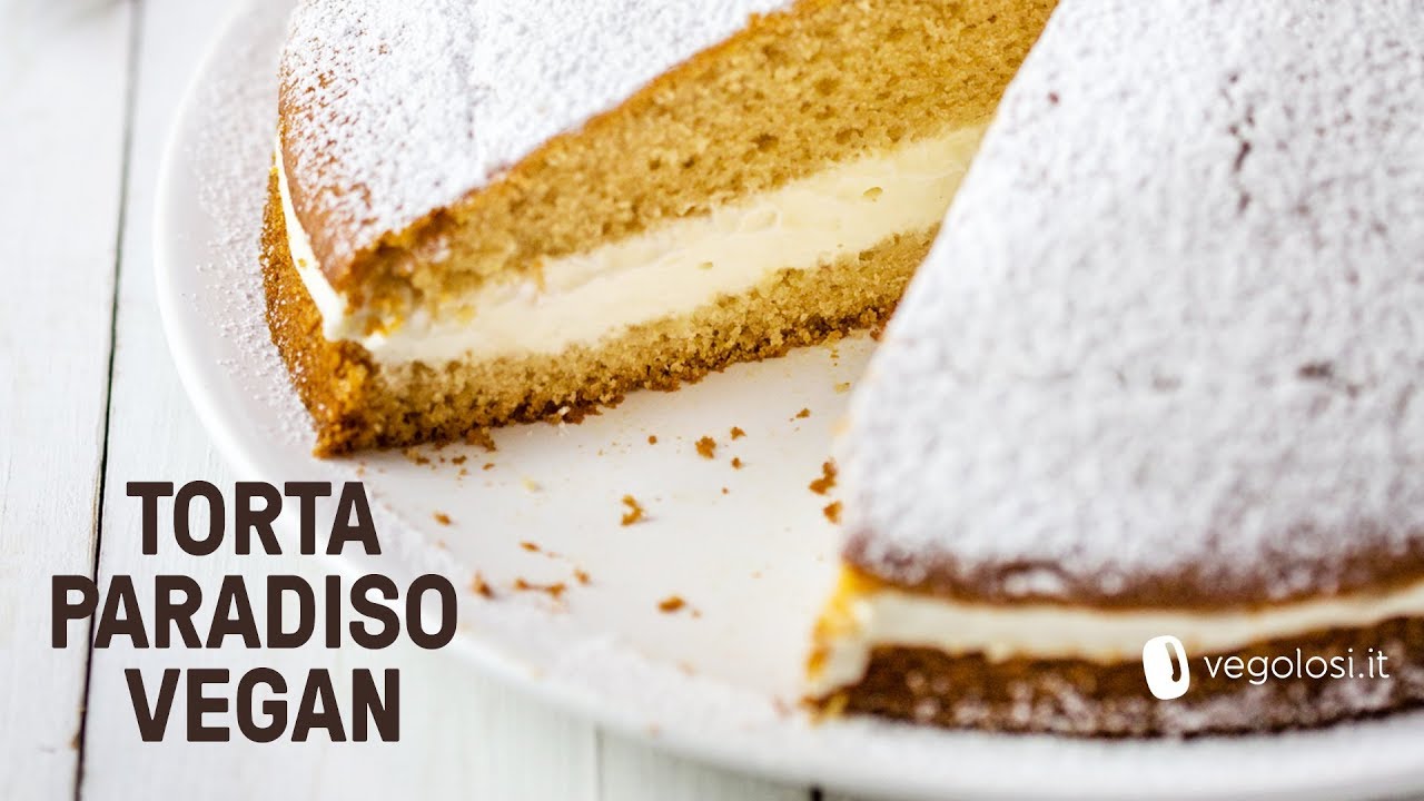 Torta paradiso vegana