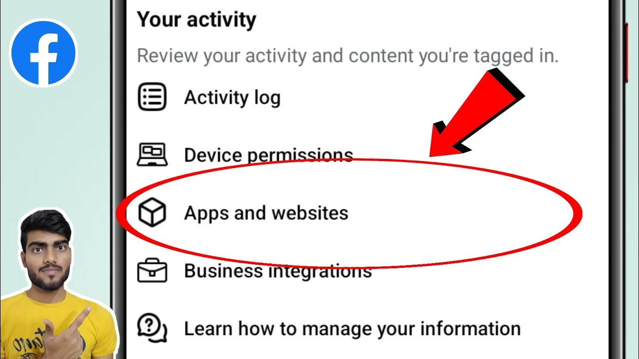 How to use Apps and Website settings on facebook | Facebook App and Website setting