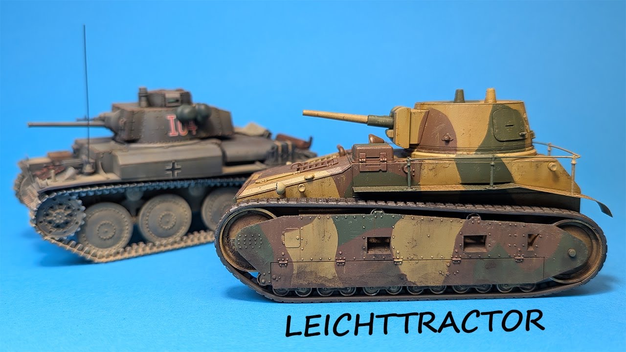 German Tractor But it’s A TANK - LEICHTTRACTOR in 1/35 ICM