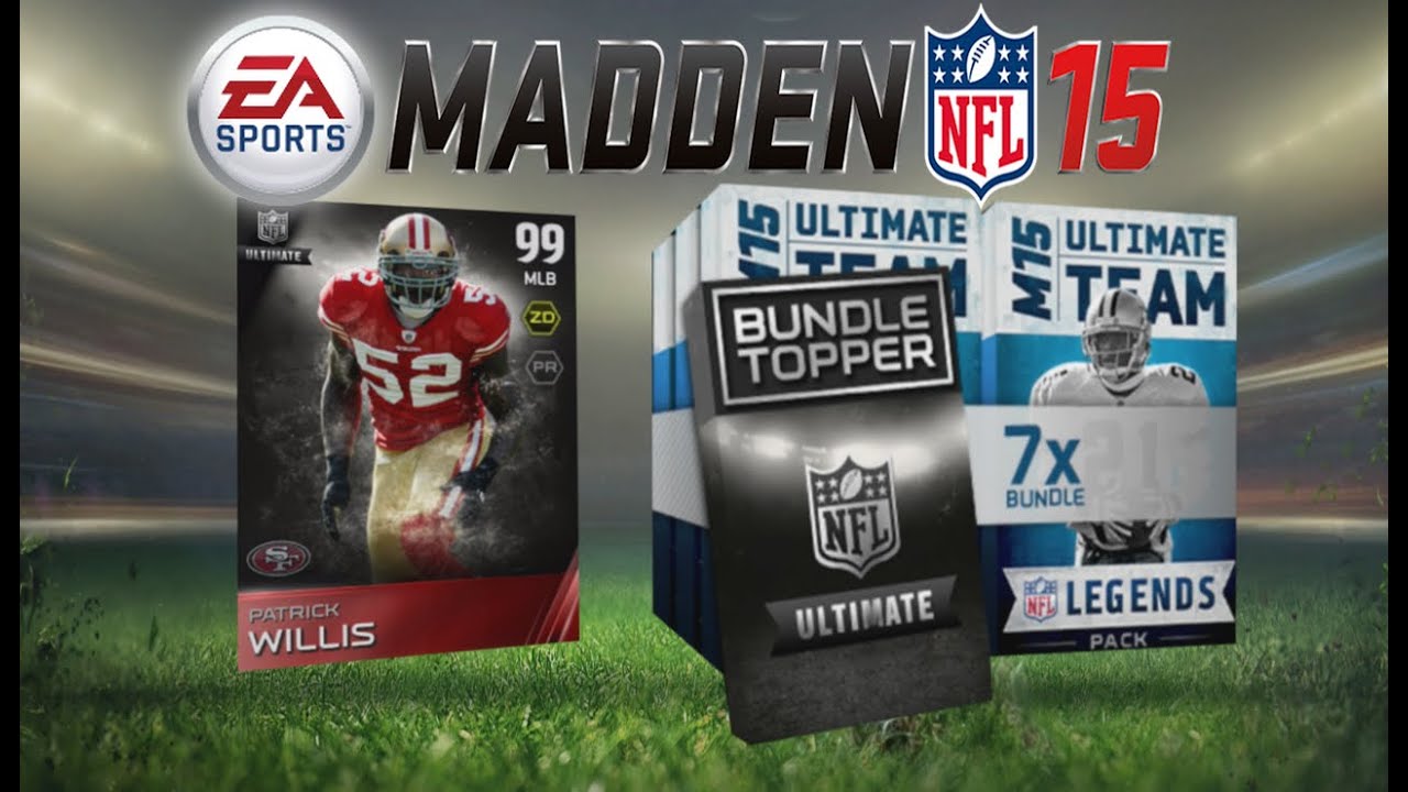 LEGEND PULL! Bundle For 24 Hour Boss Lynch & Willis! Madden 15 Ultimate Team Pack Opening