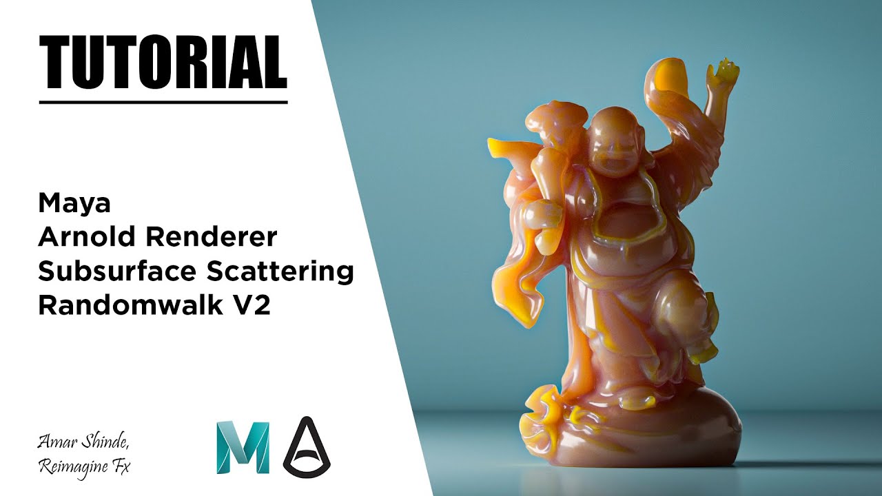 Понимание подповерхностного рассеивания в Maya и Arnold Render — Учебное пособие