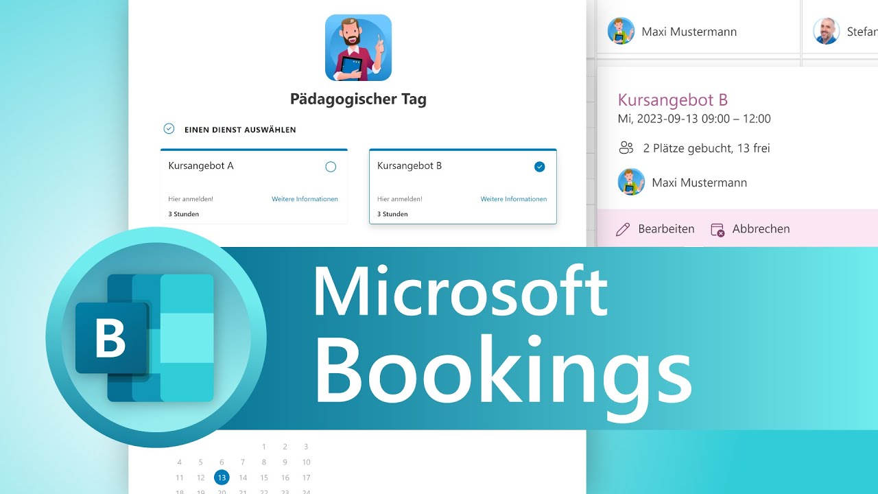 Microsoft Bookings: Termine online buchen mit Microsoft 365