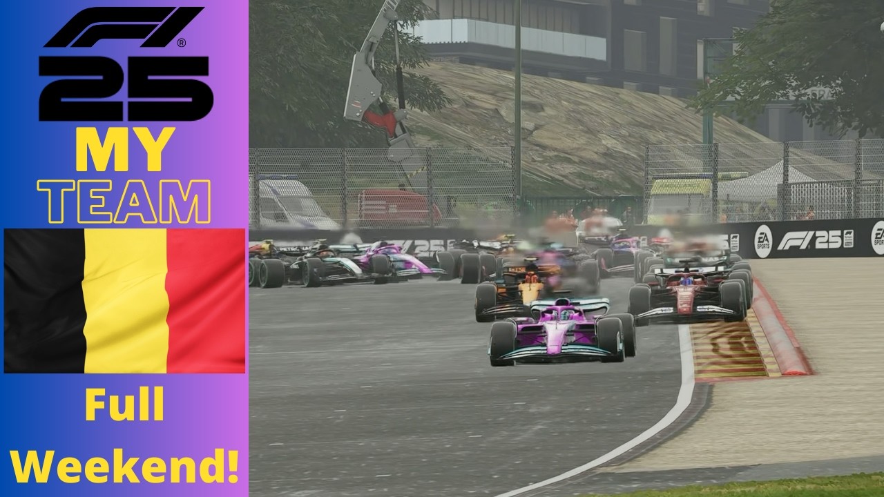 F1 25 My Team!: S3EP14: Spa - Full Weekend!