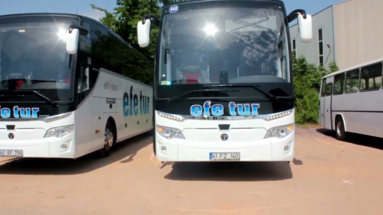 EFE TUR 2022 MODEL SIFIR TEMSA MARATON ARAÇ VİDEOSU