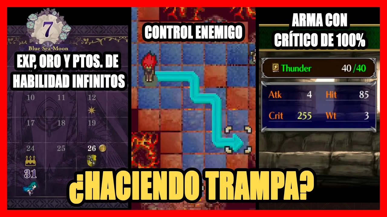 Los Glitches (errores) de mayor utilidad en Fire Emblem