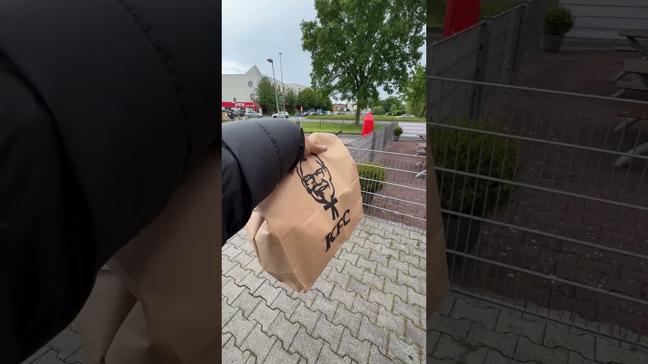 ജർമ്മനിയിൽ 🇩🇪 KFC BUCKET🤕  കഴിച്ചപ്പോൾ 👍 OR BAD🤮 END😱  #malayalam #viral #shorts #fyp #tiktok