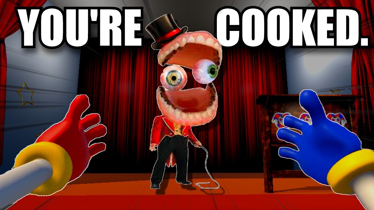 I Made The Amazing Digital Circus, But it's a VR Horror Game