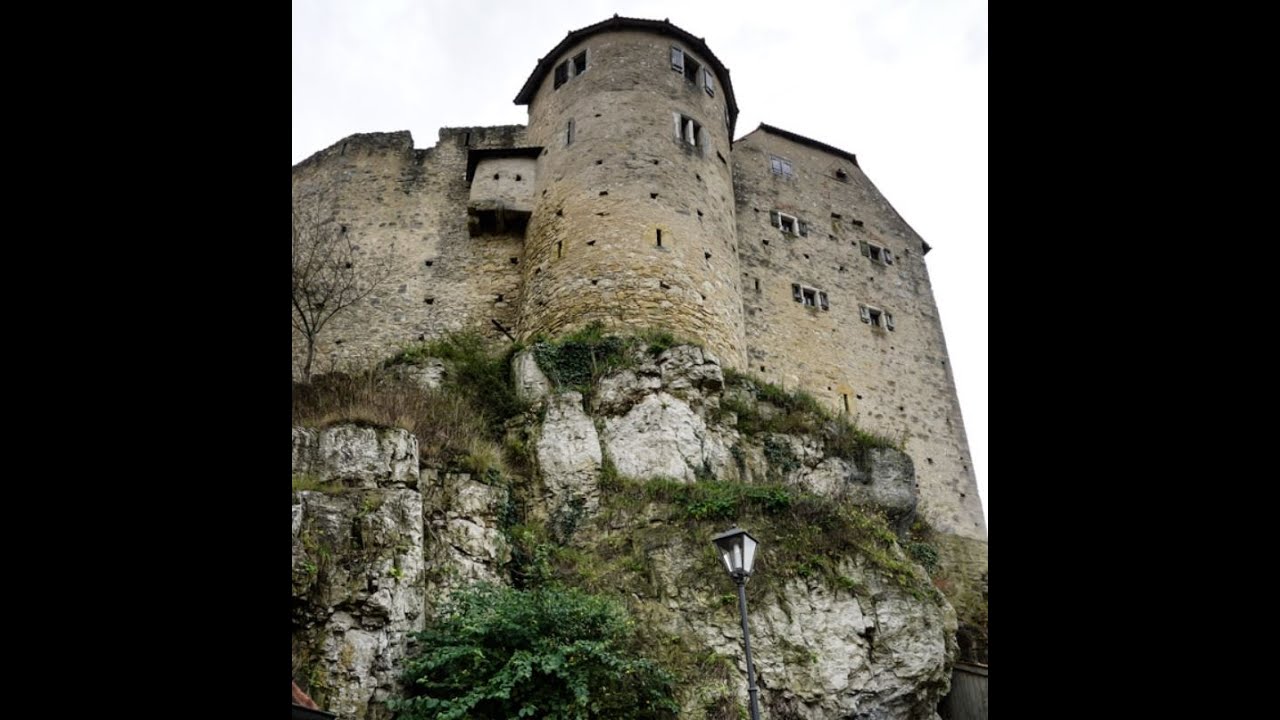 Completely preserved medieval castle - burg Wolfsegg.