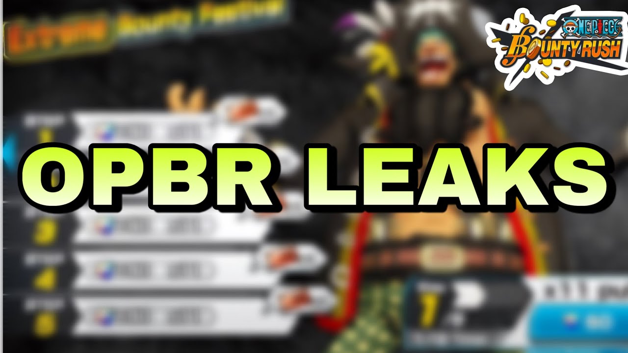 OPBR LEAKS Upcoming New Year Extreme legendary character In One Piece Bounty Rush...