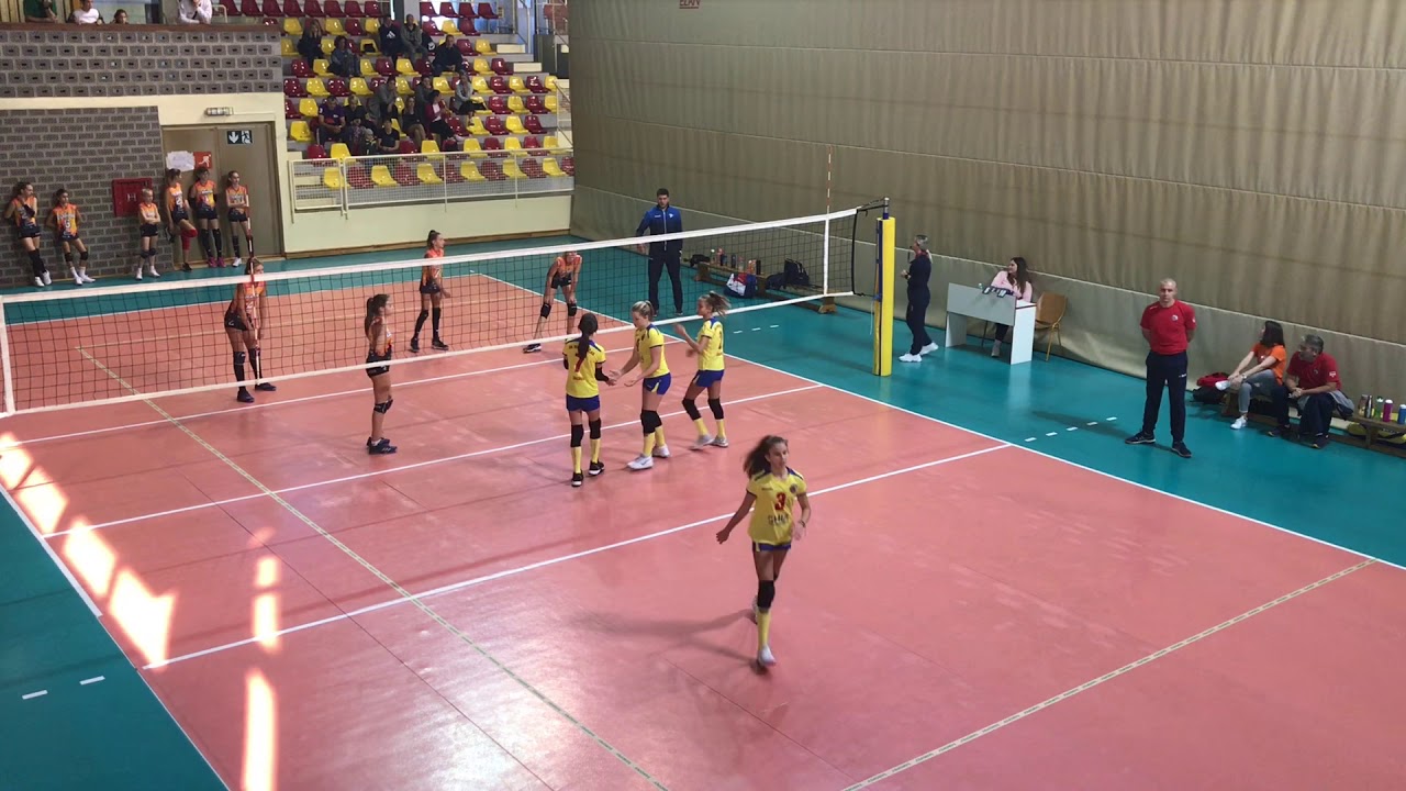 MALA ODBOJKA OK MEDVEŠĆAK-OK OLIMPIK 25:13 PRVI SET 13.10.2019.