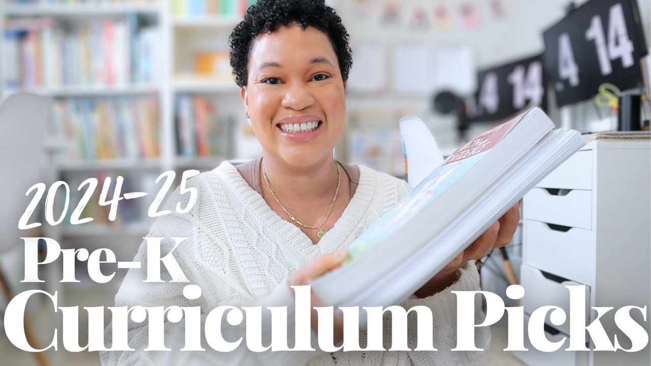 PRE-K 4 HOMESCHOOL CURRICULUM PICKS for 2024-2025 SCHOOL YEAR