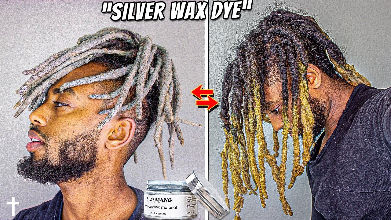 Silver Grey Wax Review For DREADLOCKS  - MOFAJANG HAIR COLOR