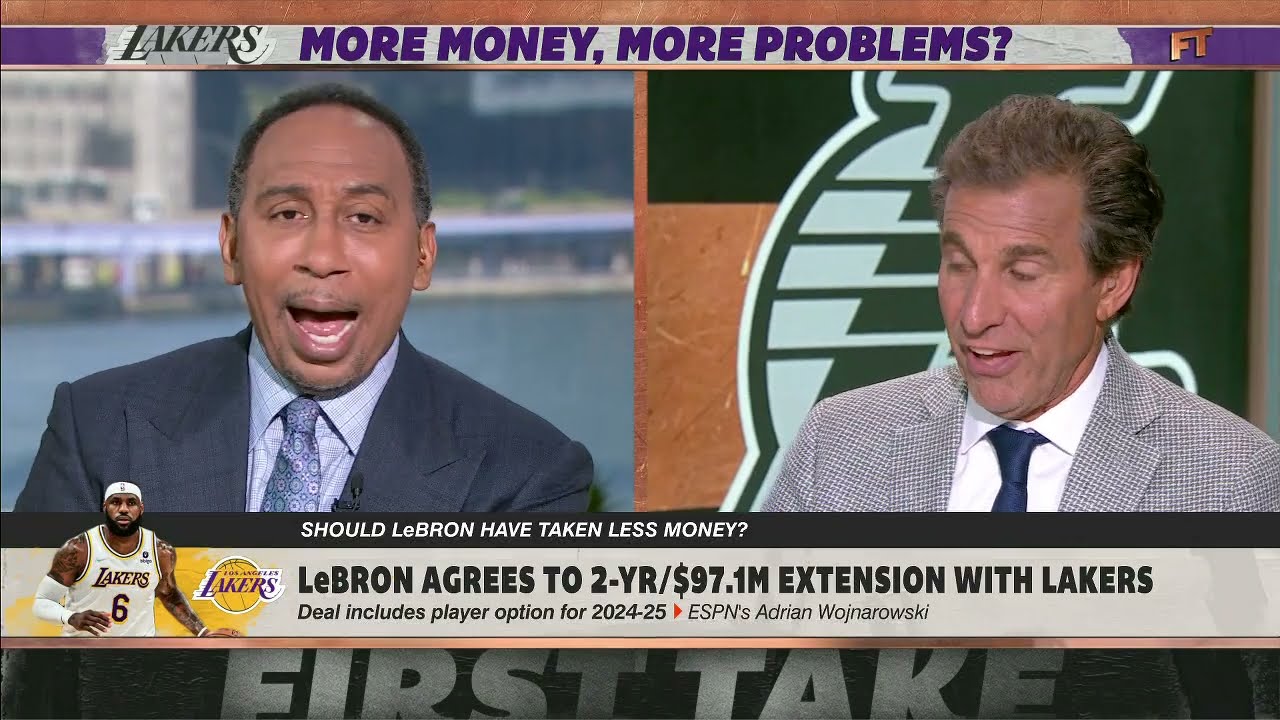 Is LeBron Top-3 all time? Stephen A. and Mad Dog SOUND OFF 🍿🗣 | First Take